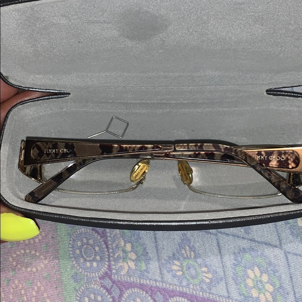 Jimmy Choo glasses “authentic” nonprescription